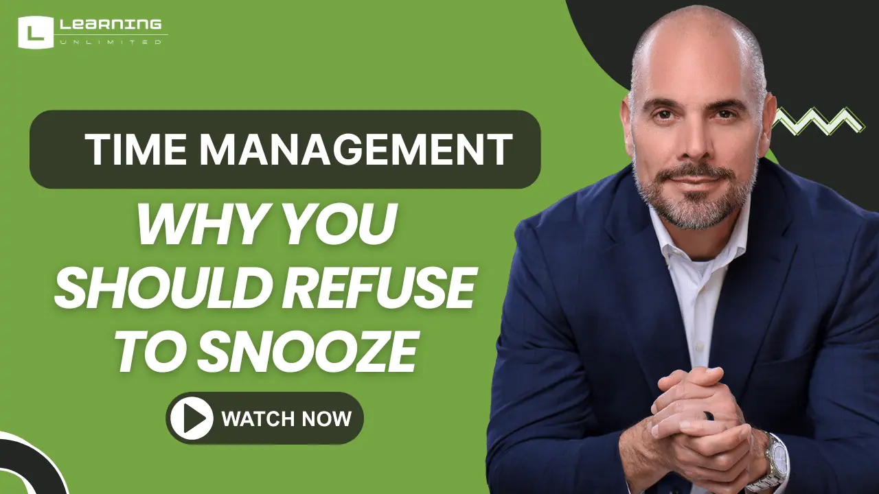 Time Management Hack: Why You Should Refuse to Snooze