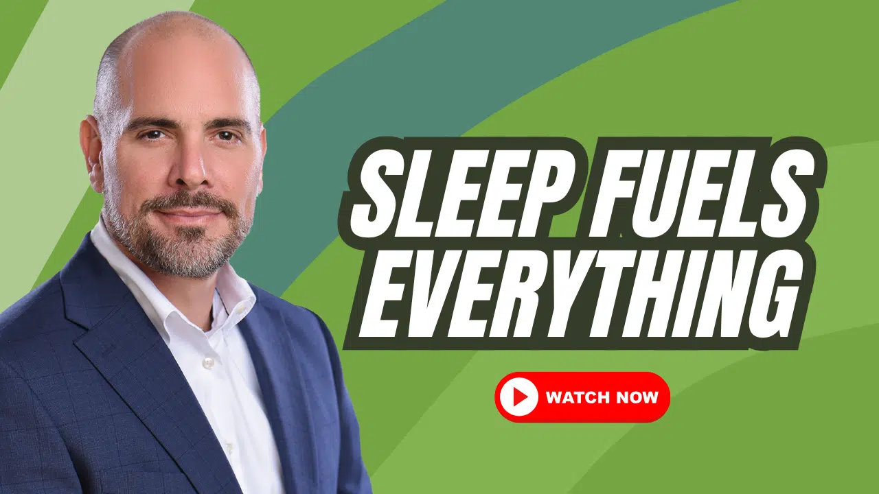why is sleep the hidden key to total health and performance